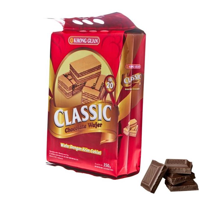 

Terbaru Khong Guan Classic Wafer Chocolate 350 gr ㅹ