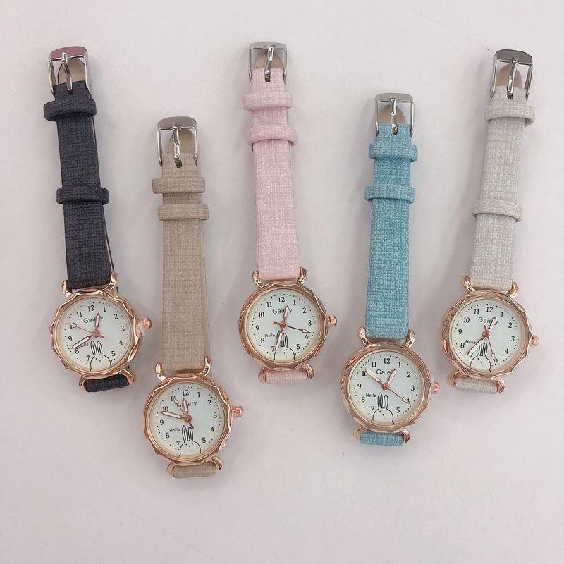 PA Jam Tangan Quartz Strap PU Analog Casual Gaya Retro Wanita Persegi Watch Korean Fashion Body Belimbing RM063