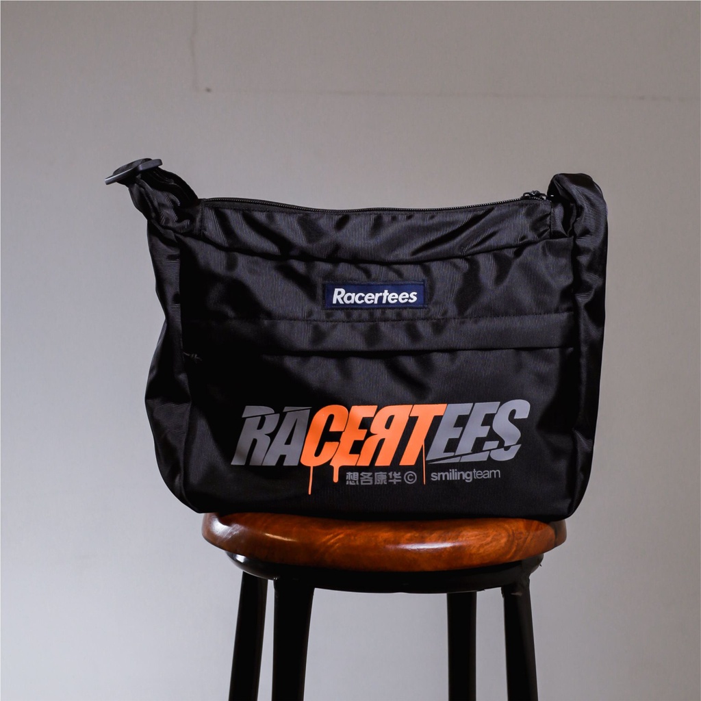 RACERTEES Tas Hitam Slingbag ShoulderBag - RBG.412
