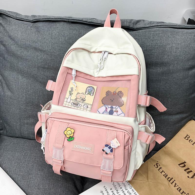 EL 4517 RISCE TAS RANSEL IMPORT WANITA CEWEK PEREMPUAN JAKARTA BATAM SEKOLAH SD SMP SMU KULIAH KURSUS LES