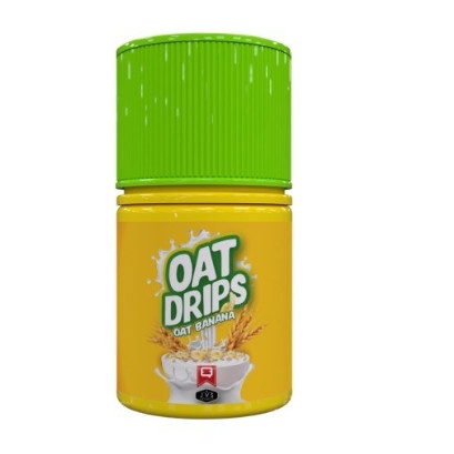 Oat Drips V3 Oat Banana 60ML Authentic by JVS x SteamQueen / Liquid Oats Banana