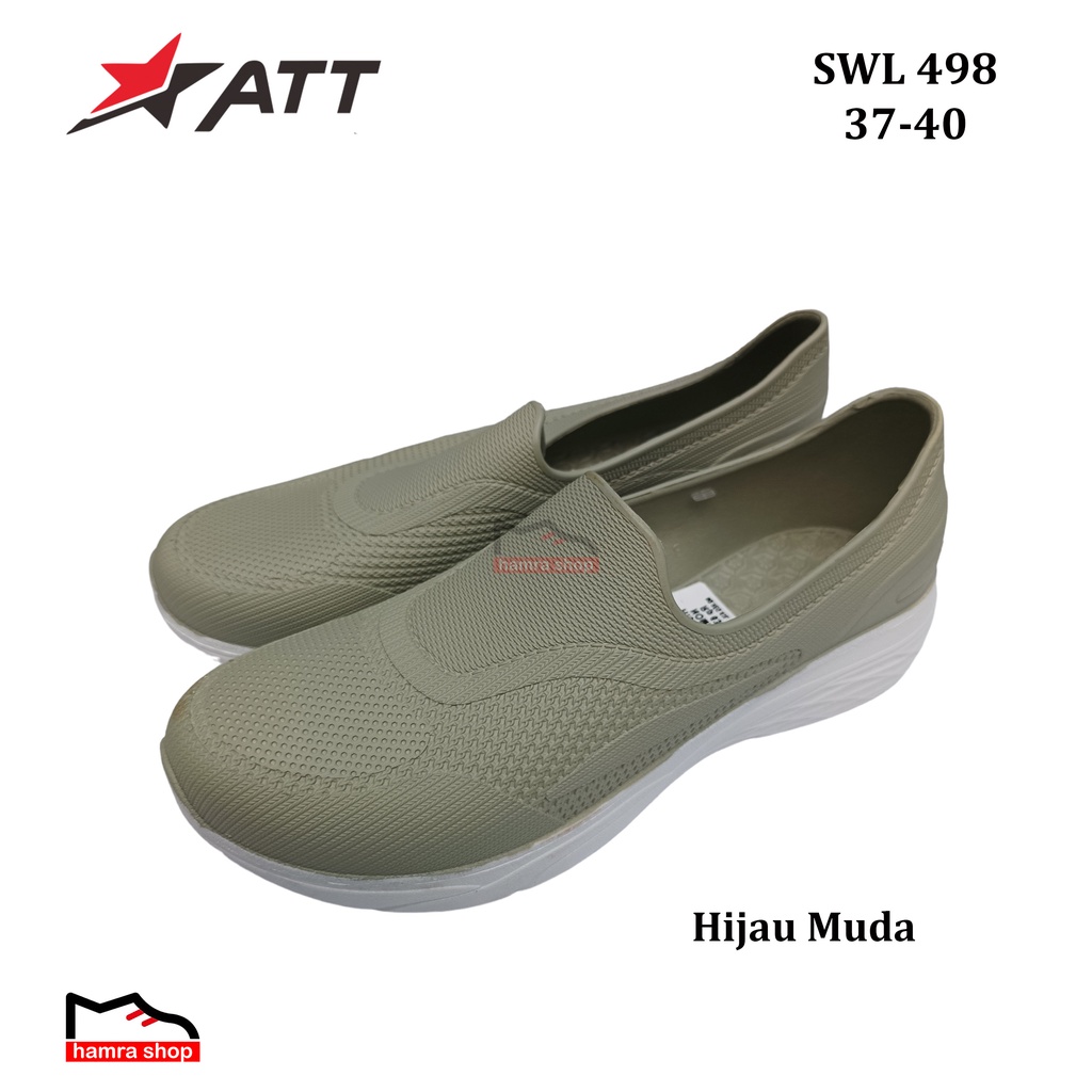 ATT SWL 498-Sepatu Slip on Wanita dam Remaja Putri