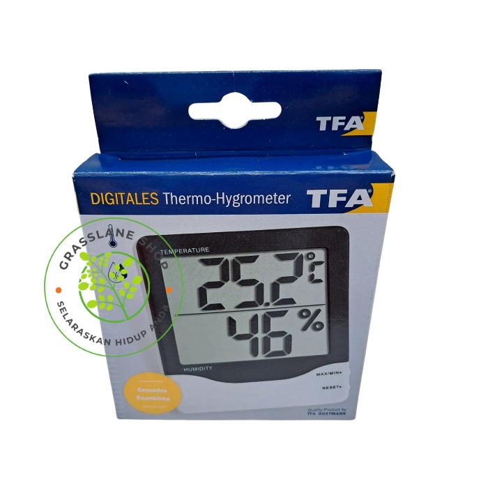 Thermohygrometer Digital TFA Thermo Hygrometer Thermohygro 30.5002