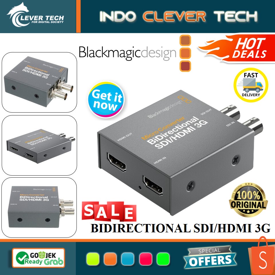 Blackmagic Micro Converter Bidirectional SDI/HDMI 3G Non PSU