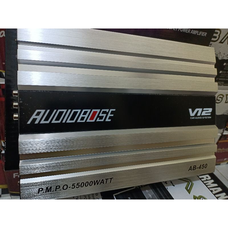 Promo.. Power 4Channel High Class AUDIOBOSE AB-440 V12.55000Watt..
