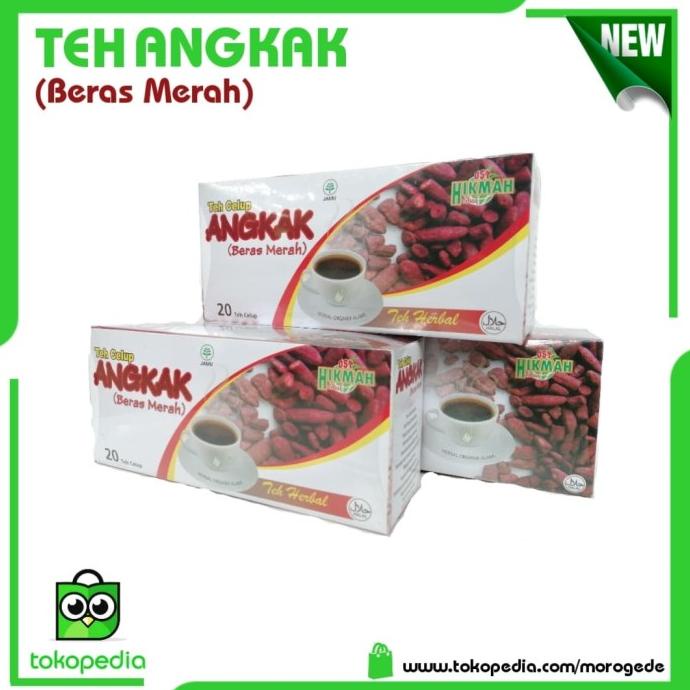 

[BISA COD] TEH CELUP ANGKAK/ Teh herbal beras merah/teh beras merah