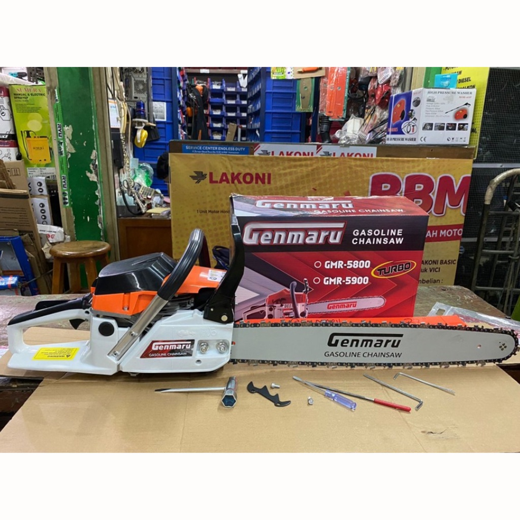 Jual Chainsaw Genmaru Gmr Inch Mesin Potong Kayu Bar