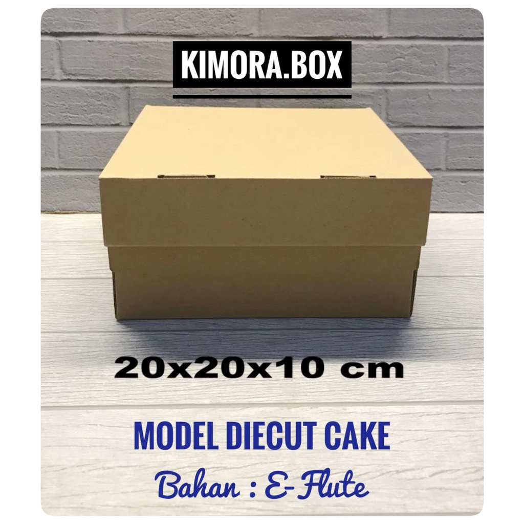 

KARDUS/KARTON/BOX UK.20x20x10 cm..........model diecut Box CAKE