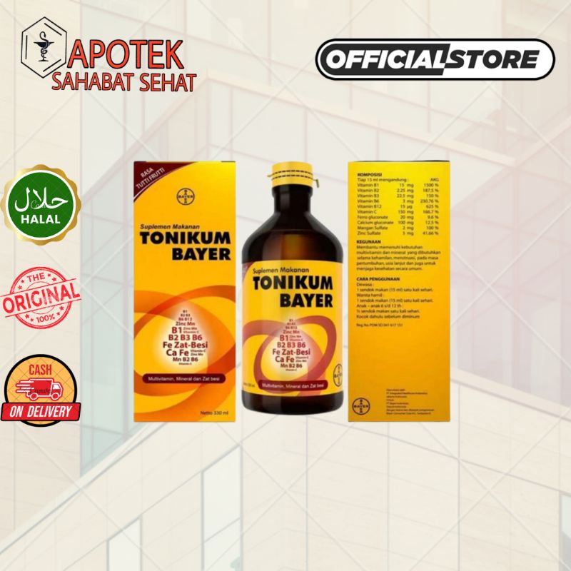 TONIKUM BAYER SUPLEMEN PENAMBAH DARAH