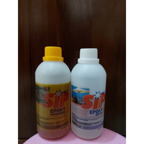 

Lem Epoxy Sip 1/2 kg Resin & Hardiner