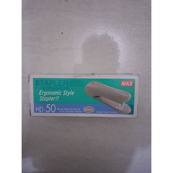 

Stapler staples hd 50 merk max