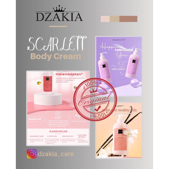 Scarlett Body Cream