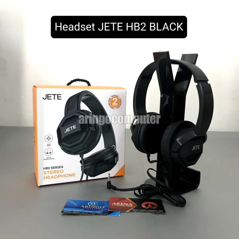 Headset JETE HB2 BLACK