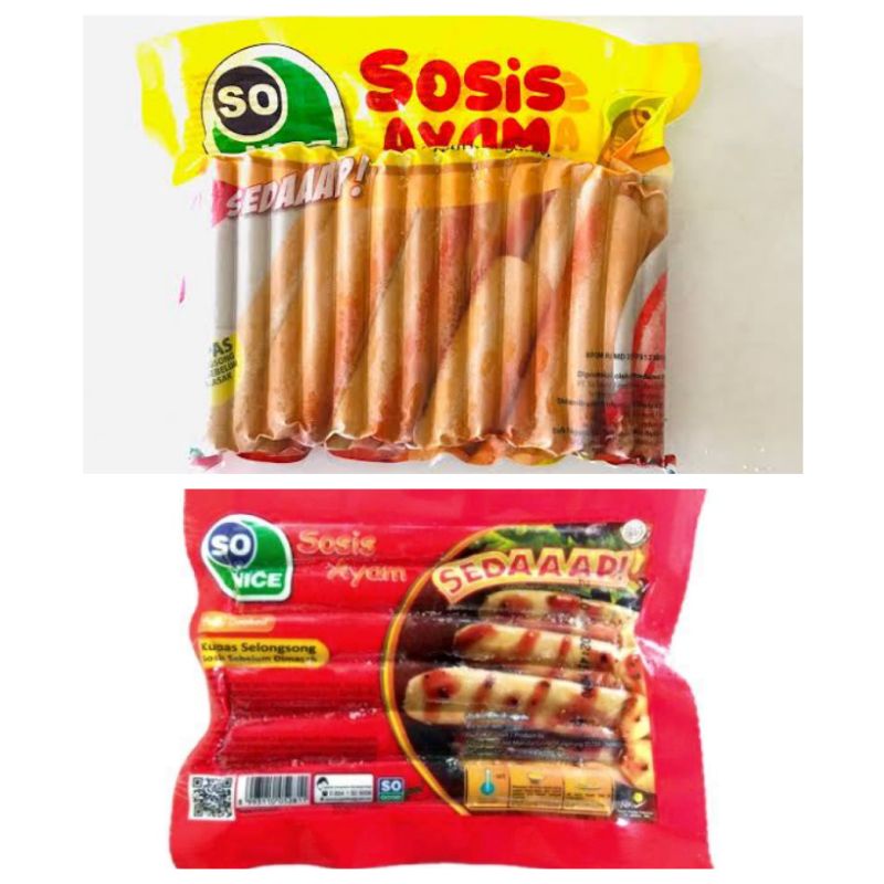 Sosis So Nice 1kg/Sosis So Nice 375gram/Sosis/Sosis So Nice/Sosis