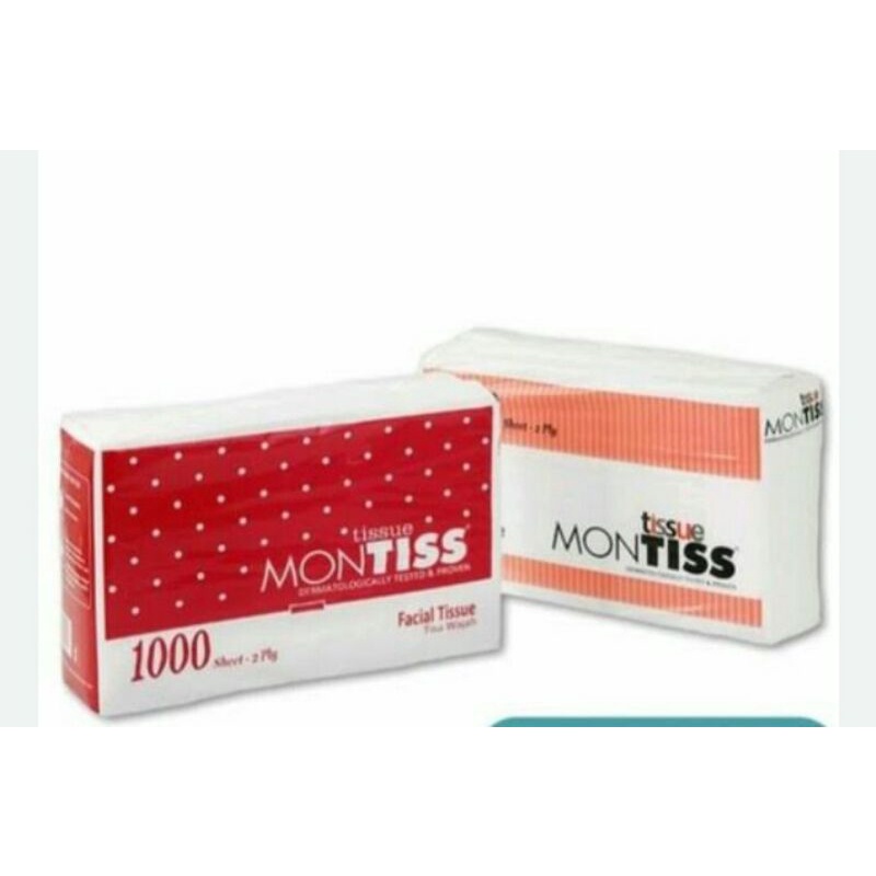 montis facial tisue 1000s