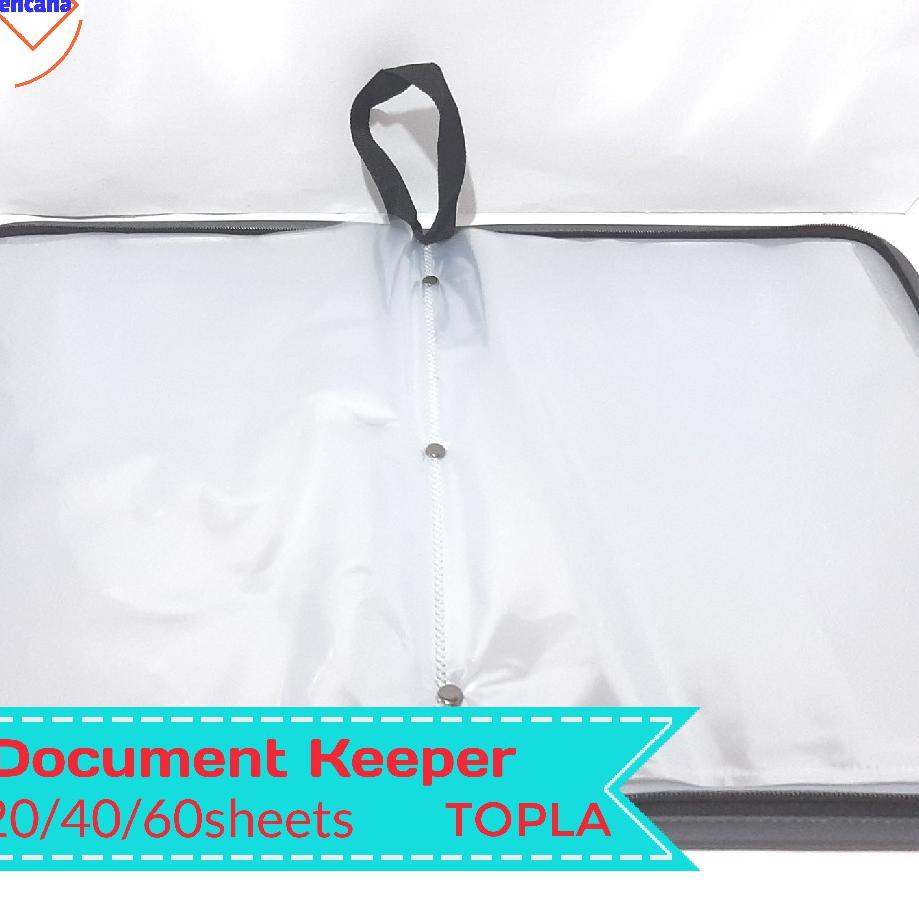

[KODE PRODUK FJ77C3866] Map Document Keeper F4 (Folio) TOPLA