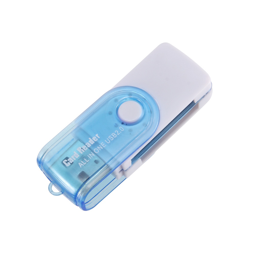 Usb2.0 High-Speed Card Reader 4in1 Multi Fungsi Card Reader Kartu tf Putar Besar Adaptor Eksternal mini