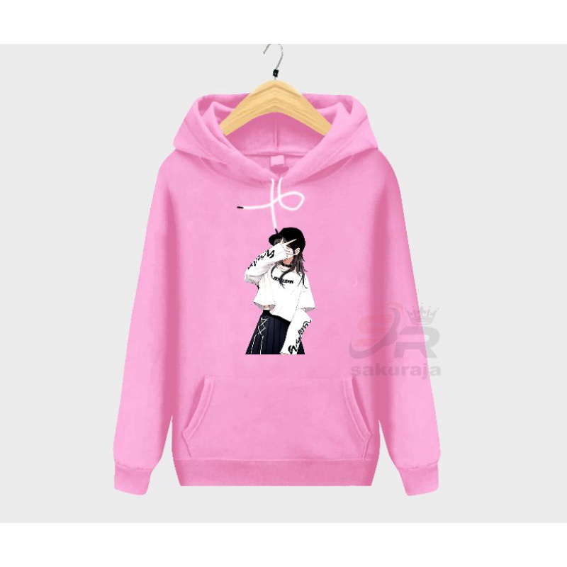 sweater hoodie  anak model Korea kekinian/umur 3-17 tahun