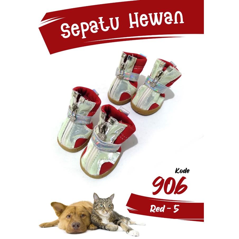 Sepatu Anjing dan Kucing Luminous Shoes Premium