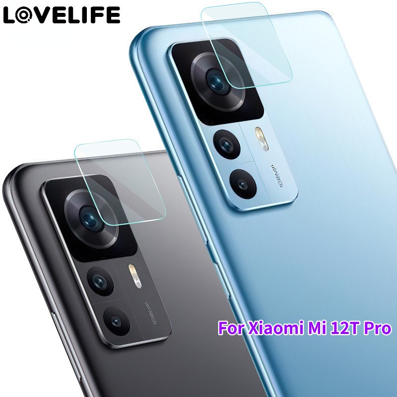 Pelindung Kamera Belakang Anti Minyak Hidrophobik Anti Minyak Anti Gores Anti Jatuh Film Pelindung Lensa Kaca Film HD Tempered Yang Ditingkatkan Untuk Xiaomi Mi 12T Pro