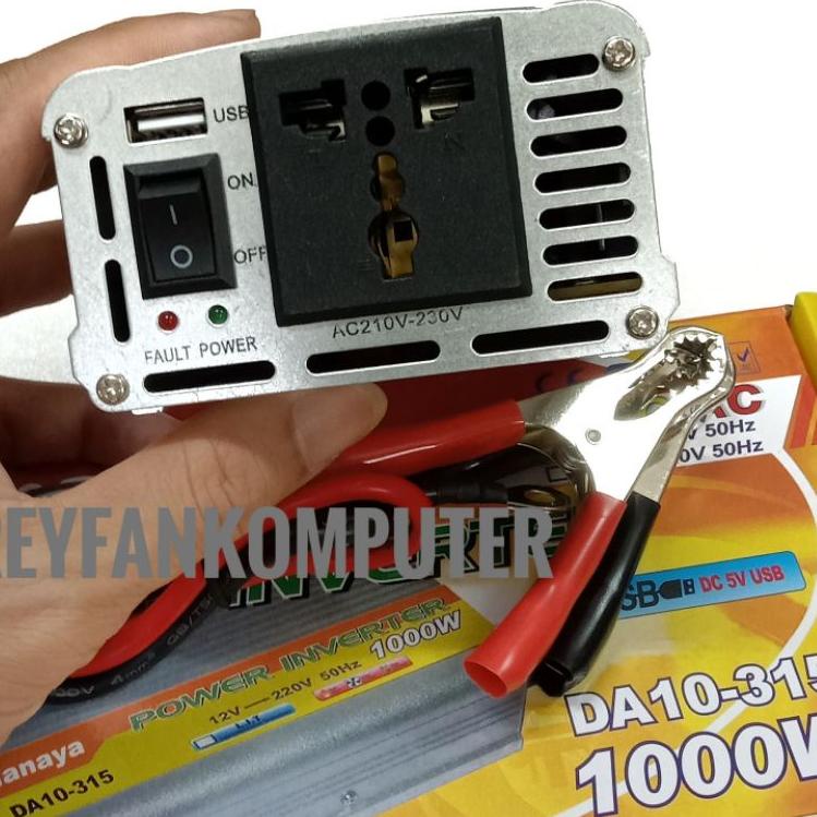 Jual Sangat Nyaman.. Cas Aki Power Inverter Inveter 1000W Inverter