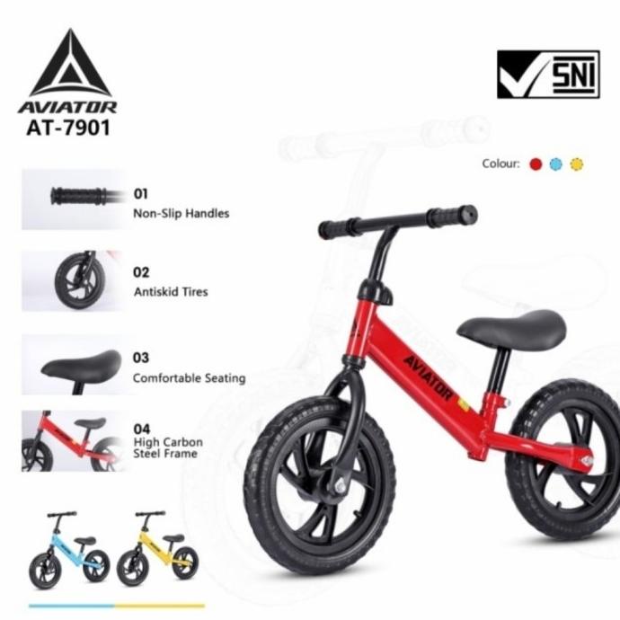 Balance Bike Push Bike Aviator #Original
