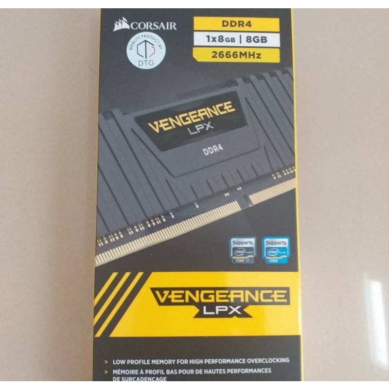 RAM PC 16GB 2666MHZ CORSAIR