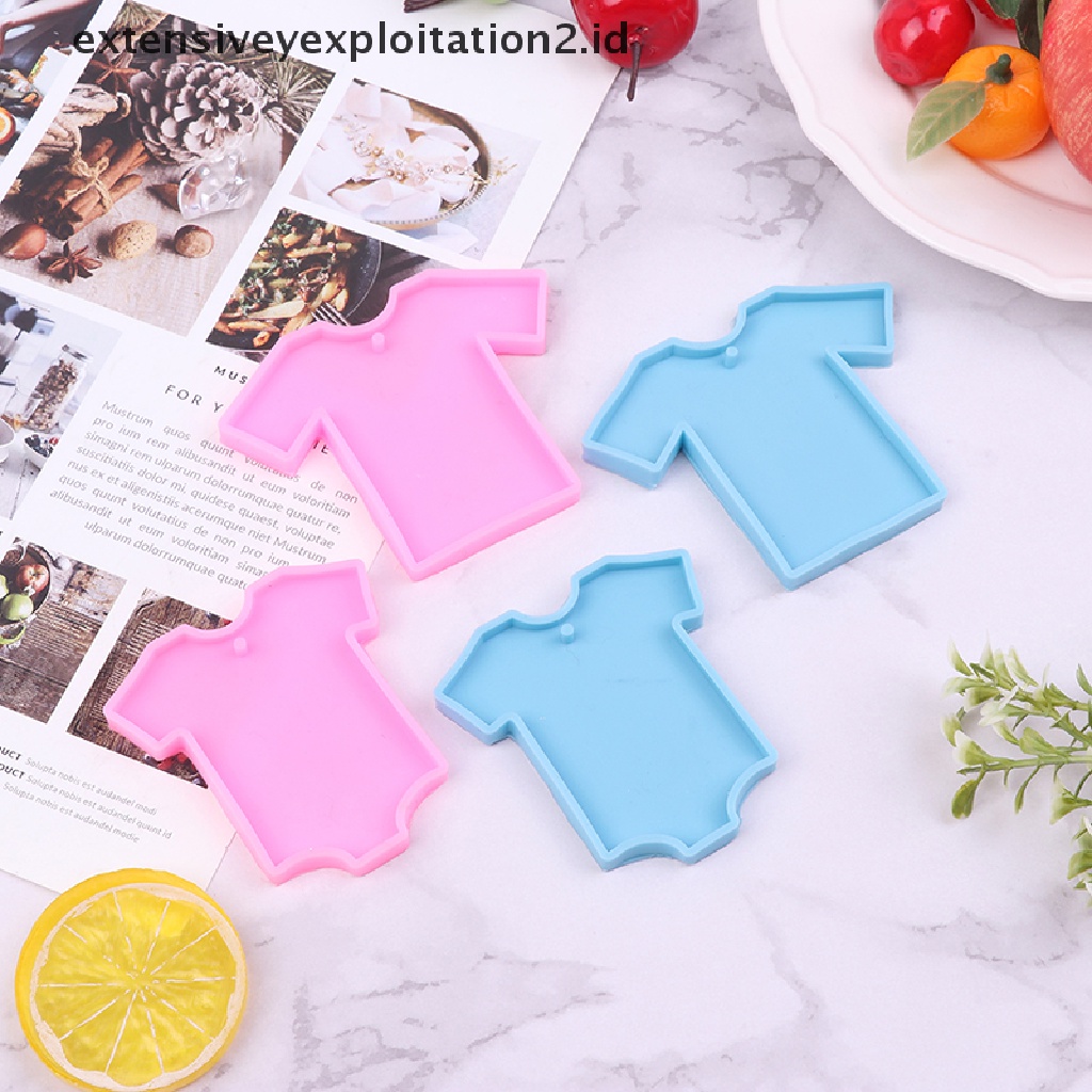 {NEW} Gadis Kemeja Baju Pakaian Silikon Gantungan Kunci Cetakan DIY Desserts Cetakan Dekorasi Kue.
