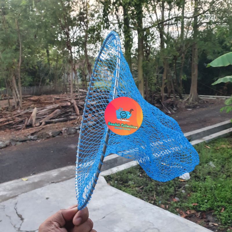 Seser atau jaring ikan diameter besar/ jaring serok ikan besar