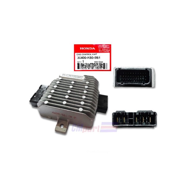 Ecu ecm cdi all vario 125 esp NON ISS 2018 2019 kode ecu K60R-B61 IN 01 30400-K60-B61 Asli HGP AHM