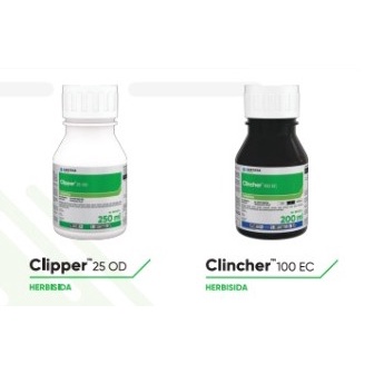 Duo Unggul Clipper 25 OD dan Clincher 100 EC herbisida padi
