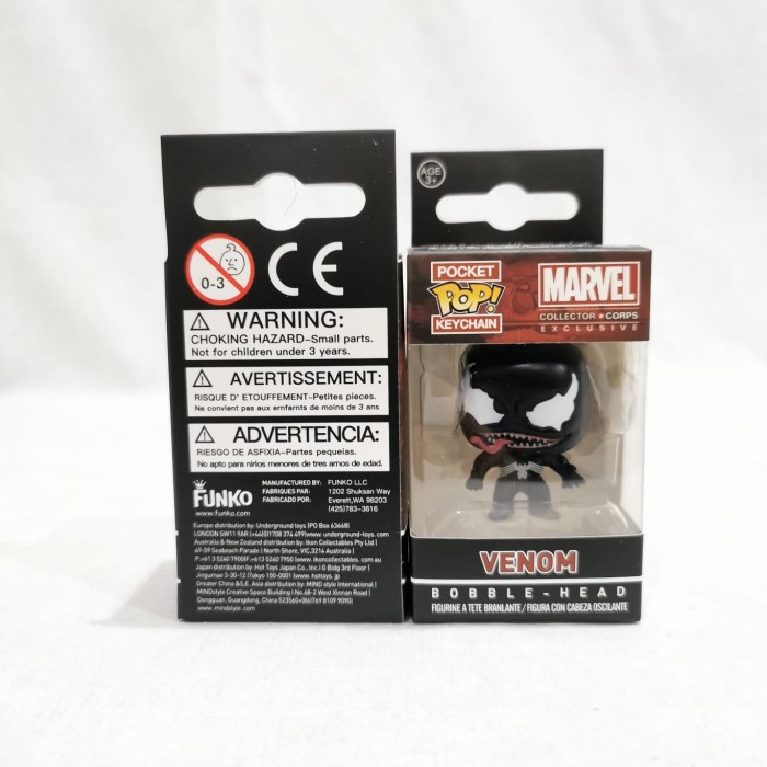 FUNKO POCKET KEYCHAIN POP VENOM