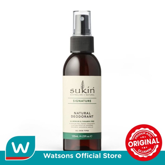 SUKIN DEODORANT 125ML