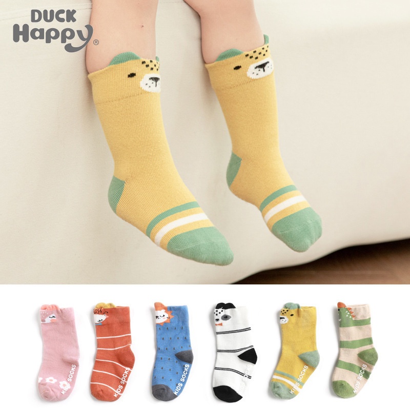 1234OS - Kaos Kaki ANTI SLIP Anak Bayi Panjang Motif Lucu Kaus Kaki Fashion Korea Socks Import Murah