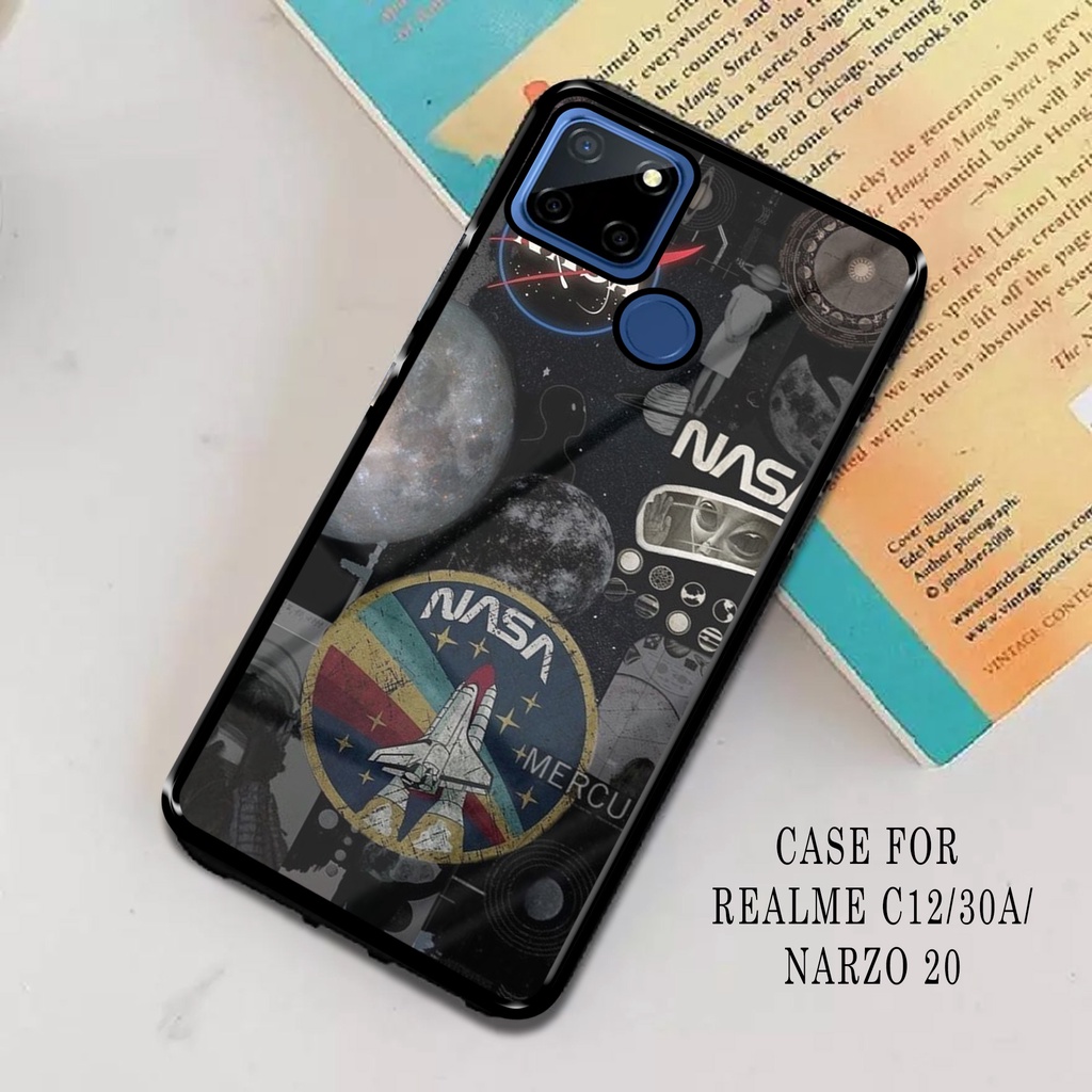 Case Realme C12/Narzo 20/Narzo 30A Terbaru - Rou Custom [ NASA ] Realme C12/Narzo 20/30A  - Case Hp 