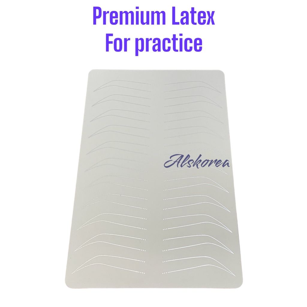 NEW LATEX PREMIUM Kulit Latihan Sulam Alis dengan bahan premium NEW PREMIUM LATEX best seller