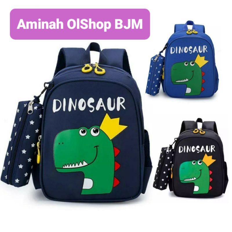 Dinosaurus | Tas Anak Sekolah Laki-laki | Tas Anak Perempuan sd