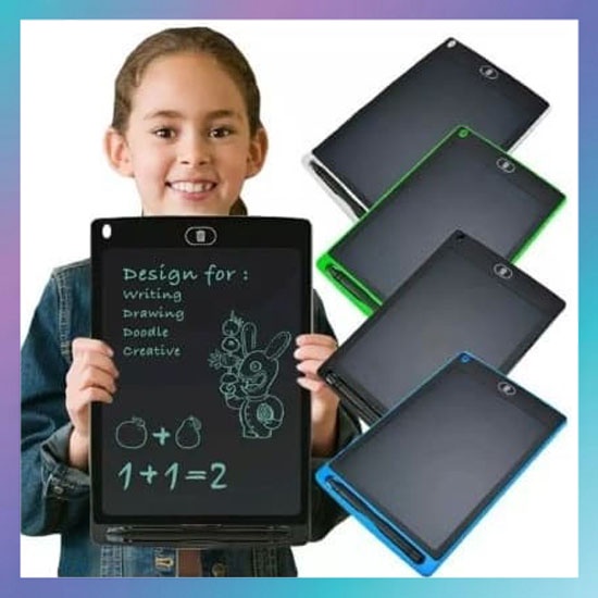 

KTM - LCD Drawing Writing Tablet 8.5 Inch Mainan Papan Tulis Hapus Board Digital Pad Edukasi Pen Gambar