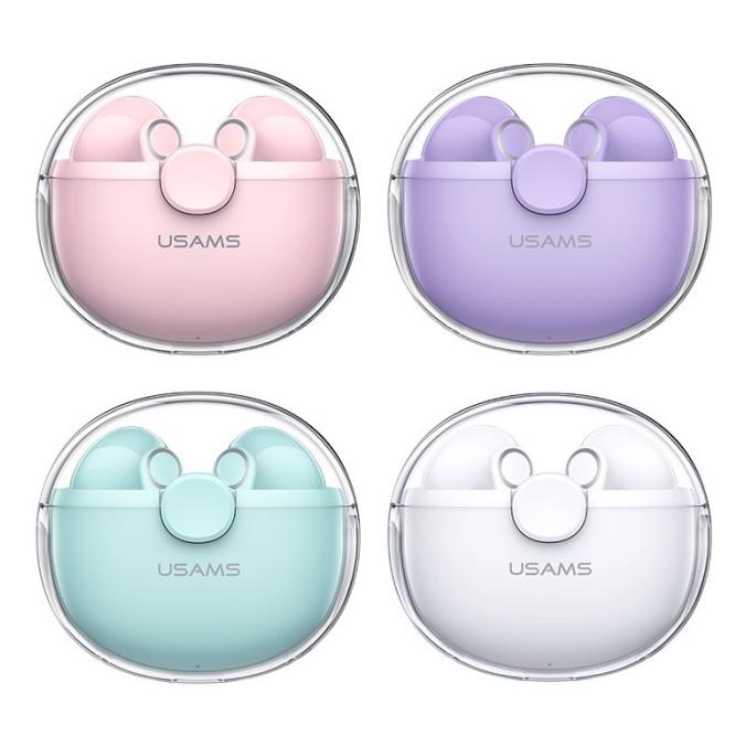 Usams Bu12 Headset Wireless 5.1 Headset Tws/ Bluetooth Mahoberry