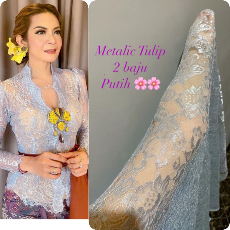 (BISA COD) METALIC ORY 2 KEBAYA TERBARU | METALIK TULIP ORI TERMURAH | EDISI KHUSUS