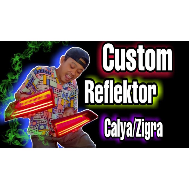 lampu reflektor calya sigra custom