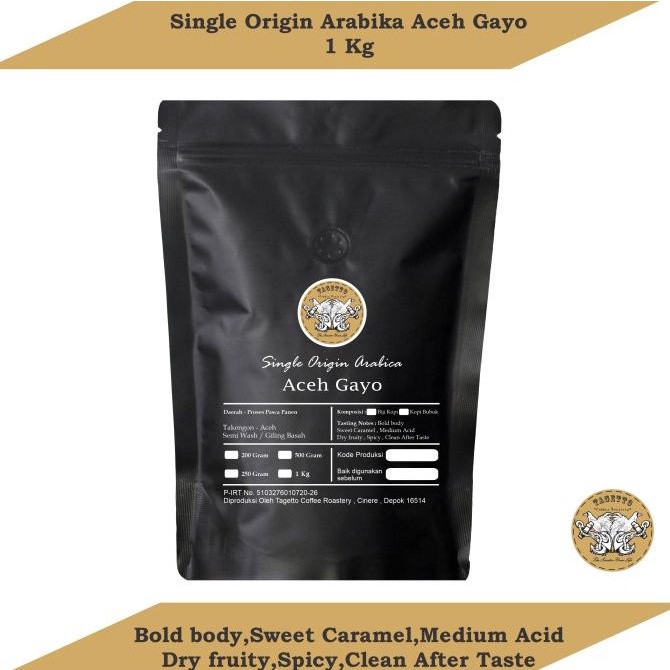 

[BISA COD] KOPI ARABIKA ACEH GAYO 1KG BIJI / BUBUK | SPECIALTY ARABICA COFFEE