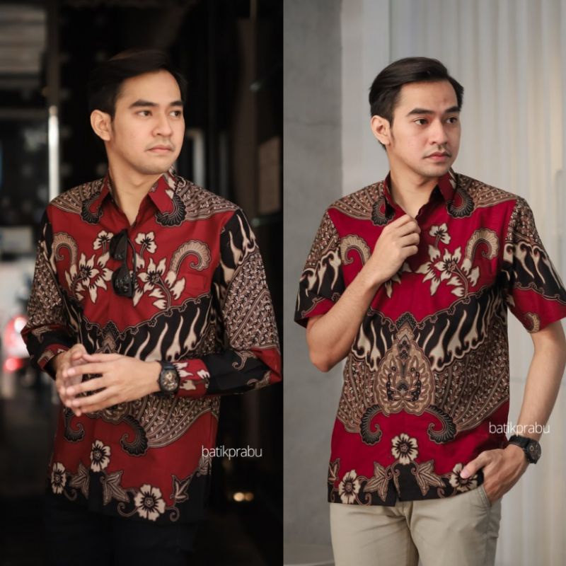 Baju Batik Pria Gus Azmi Syubbanul Muslimin Batik Katun Halus Hadroh Azzahir Hilwa Ala Santri Modern