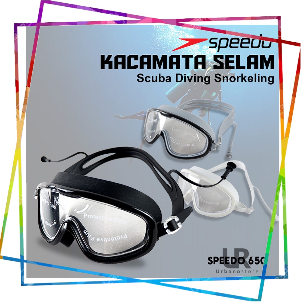Kacamata Renang Selam Dewasa Remaja SPEEDO 650 Scuba Diving Snorkeling