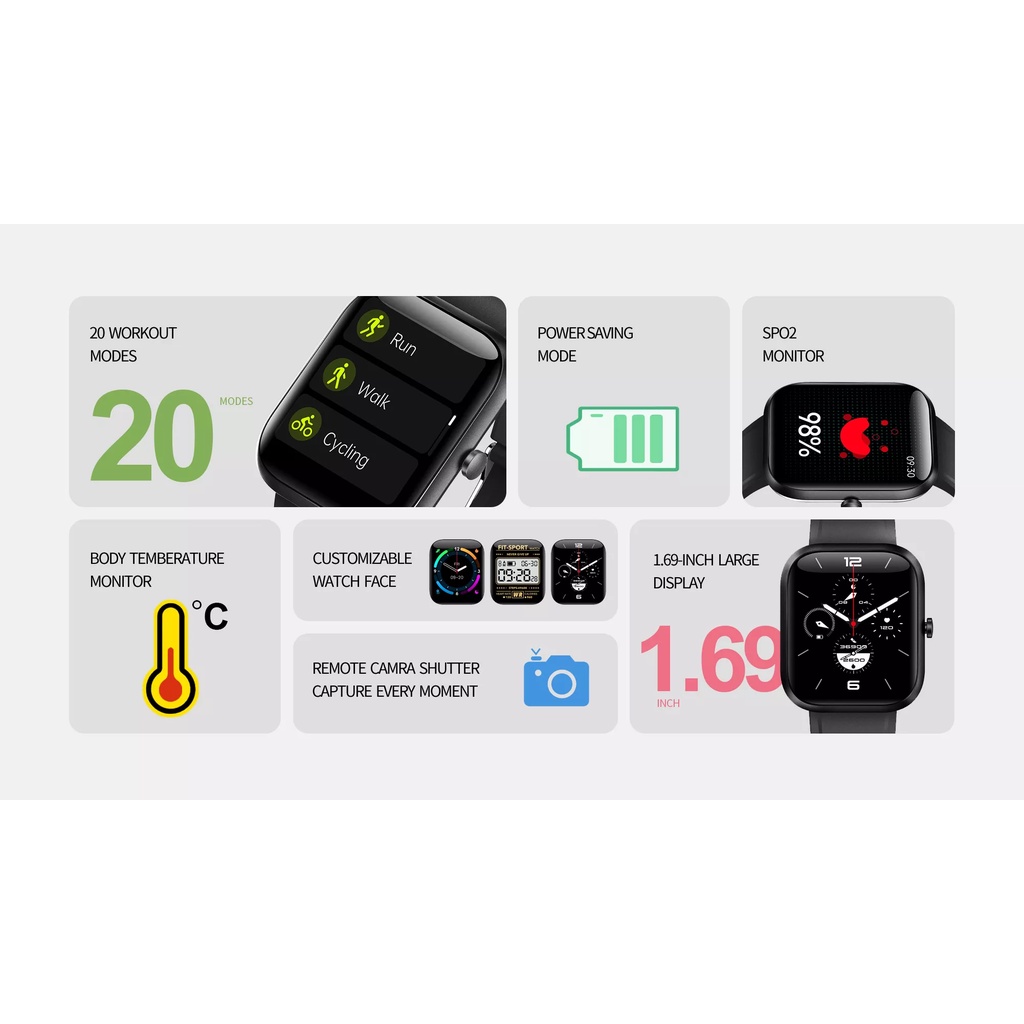 Morejoy Jouir Smart Watch SmartWatch More Joy