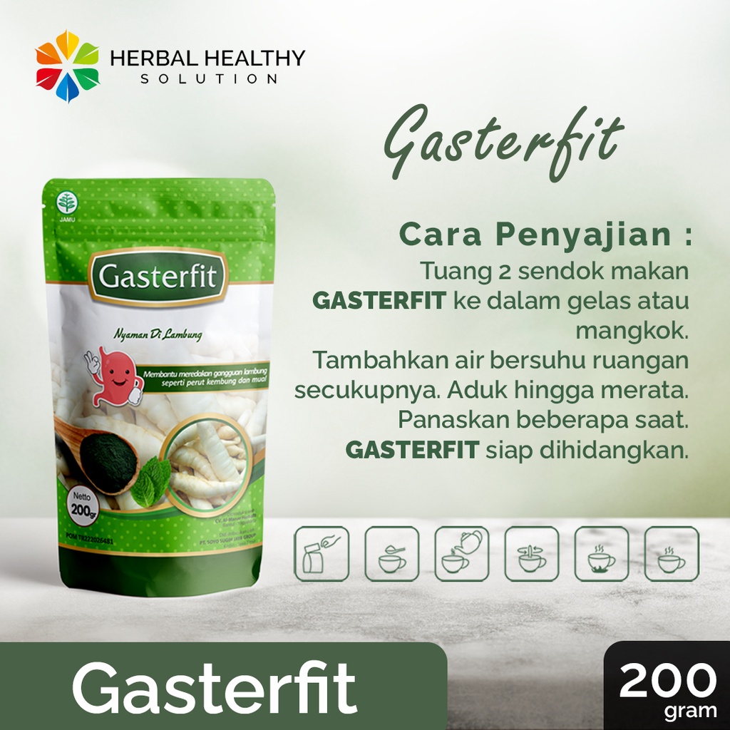 GASTERFIT | Jenang Hijau Pati Garut | Ampuh Atasi Asam Lambung