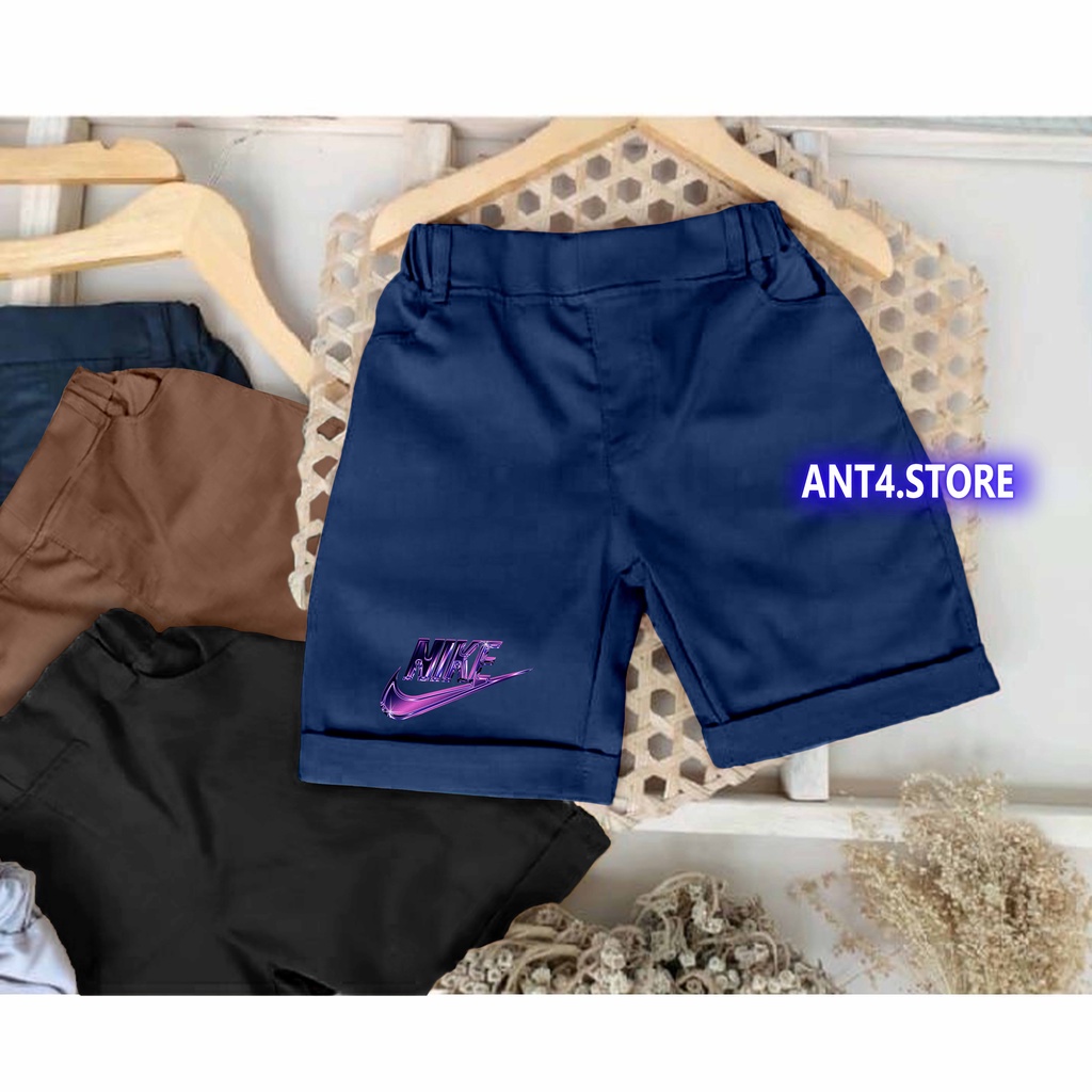 Celana Pendek Chino Anak Usia 2 - 15 Tahun Celana Anak Laki Laki Perempuan Distro Nike