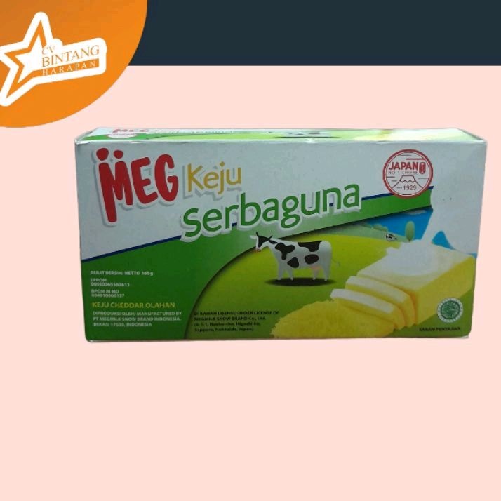 

MEG CHEDDAR KEJU SERBAGUNA 165GR