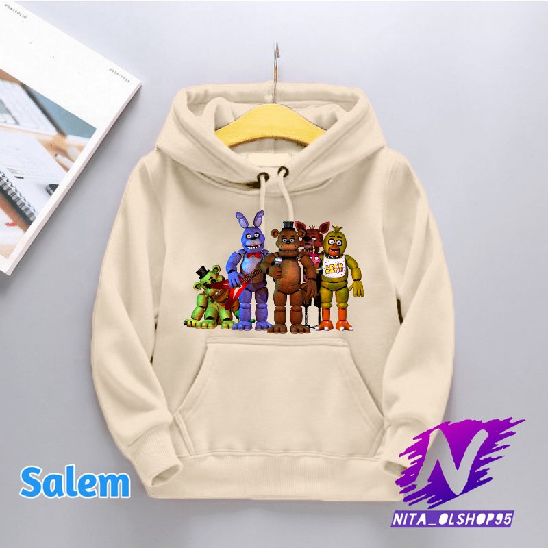 sweater hoodie anak fnaf five nigth at freddy