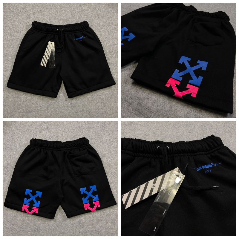 CELANA PENDEK OFF WHITE PREMIUM FULL TAG